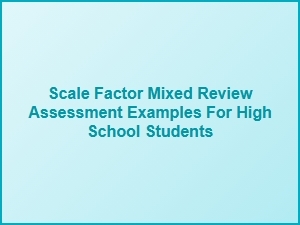 Mixed Review Examples for Scaling Figures